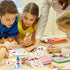 CZWZ 30 Set 4-in-1 30 Cute Multicolor Pens in One Fun Pens Bulk with Gift Cards for Kindergarten Party End of Year