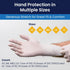BRZ645 5.5 100 Adenna Bronze mil Powder-Free Latex Gloves, Medical Grade, White, Medium, Box