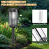 EXCMARK 12 Pack 12) Outdoor Solar Lights Waterproof for Yard Garden Walkway Pathway Lawn Decorative Contemporary