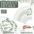 Maitys Baby Shower Party Seed Packets Favors 100 Pcs Baby in Bloom Sign Self Adhesive Envelopes Baby Shower Decor