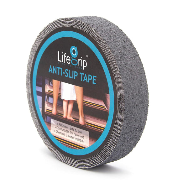 LifeGrip Rubber Anti Slip Grip Tape for Swimming Pool, Indoor/Outdoor Waterproof Non Slip Safety Tape