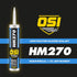 OSI HM270 Clear Construction Silicone Sealant, 10 Fl Oz, Cartridge, 0.763 CDM