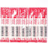 Zebra 0.5mm Carmine Red Gel Ink Refill for Zebra Multi Function Pen Shabo X Ballpoint Pen, 5 Pack (Japan Import)