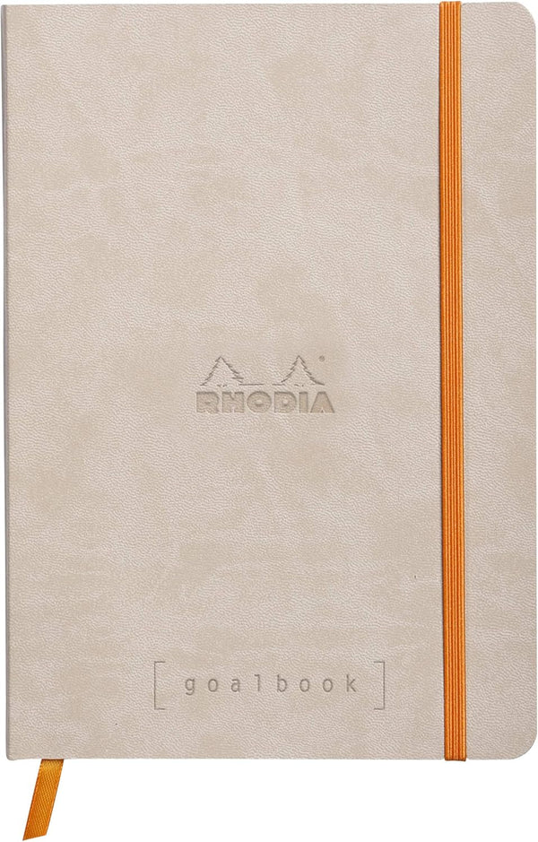 Rhodia Goalbook Journal - A5, Dotted, Beige