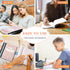 Colarr 12 Pack Wide Ruled Composition Notebook - 9.75 x 7.5 Inch, Assorted Fun Colors, Hard Cover, Sturdy Sewn Binding