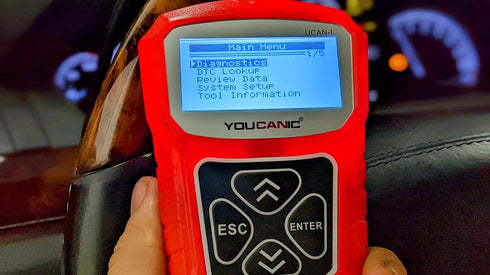 YOUCANIC OBD2 Scanner and Code Reader - Diagnose Check Engine Light, Emission Readiness, Turbo Issues - Universal