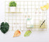 Grid Wire Board for Memo Picture Panel, Wall Decoration for Room Office, Photo Hanging Art Display Organizer
