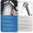 ENRUNEST Handheld,8 Nozzles,Built-in Pets,59 304 High Pressure Shower Head with Modes,Heat-Resistant Premium ABS