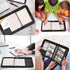 DocSafe 3 Ring Binder, Fireproof 2 Inch Round Ring with Zipper, Dust-Proof PVC-Free Binder for Important Paper Supplies