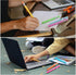 Pangda 10 Pieces Retractable Mechanical Eraser Pen - Pen-Style Erasers for Drawing, Art, and School Supplies