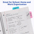 Avery Multiuse Ultra Tabs, 2" x 1.5", 24 Repositionable Tabs, Assorted Designs, 2-Side Writable