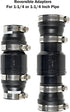 Red Lion 14942901 SCV114: 1-1/4-Inch and 1-1/2-Inch ABS Vertical Sump Pump Check Valve