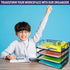 Stackable Paper Tray Desk Organizer - 4-Tier Metal Mesh Letter Organizers for Business, Home, School, Multi-Functional