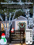 165 500 12 3 Dimmable Voice Controlled Christmas Lights with Remote, FT LED String Lights Indoor Outdoor with Modes