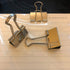 Medium Metal Binder Clips - 1-1/4 in (1.25 inch) (Silver, 60 Count)