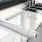 Glossy Marble Contact Paper, White Peel and Stick Wallpaper for Cabinets, 15.7 x78.7 Waterproof Vinyl