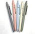 sencoo 5 pack Blue Gel Pens Quick Dry Ink Pens Fine Point Retractable Roller Ball Pens 0.5mm Smooth Writing Pens Cute Pens Aesthetic pens for School Office Home Diary Gift Pens (Blue)