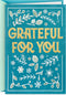 Hallmark Christmas Thank You Card (Grateful For You) for Teachers, Coworkers, Essential