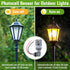 1 Pack 120VAC 50/60 IP54 Photocell Sensor for Outdoor Lights, Hz Photocell Waterproof, Swivel Mount Photocells, Dusk