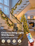Bedroom,98FT 200 String Lights Indoor LED Fairy String Lights Outdoor Waterproof, Memory Twinkle Christmas Light Plug