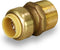 Everflow Supplies Pushlock UPMC134 - 1 Inch x 3/4 Inch Long Push X Male Adapter for PEX, CPVC & Copper