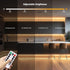 3.3FT 2700K Dimmable echosari Strip Lights Battery Operated, Tape Light with Self-Adhesive Timer Cuttable Remote