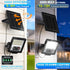 60W 7000LM 6500K 13FT Solar Flood Light Outdoor Waterproof, Motion Sensor LED Street Light, Dusk to Dawn Solar-Powered