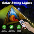 4 1 42.6Ft 160LEDs, SMY Lighting in Solar Camping String Lights, Ultra Long String with Solar Powered and USB