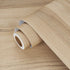 Light Brown Wood Wallpaper Peel and Stick 15.8''x78.7'' Oak Contact Paper for Countertops, Cabinets, Desk