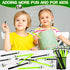 Panda Pen for Kids, 30Pcs Animal Cartoon Panda Gel Ink Pens, 0.5 mm Black Ink for School Office Home Gift