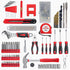 Set 8V Set, 132 Set Tool - Cordless Drill Piece Home Tool With Hand Drill, Tool Kit for Women & Men, Perfect