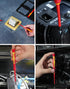 EZARC 1000V Insulated Electrician Screwdriver Set, 6-Pieces Mini Electrician Screwdriver Set with Magnetic Tip and Case