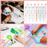 Harloon 12 Pcs Cat Paw Cute Highlighters, Kawaii Soft Chisel Tip Pastel Marker Pens for School Supplies