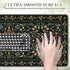 iCasso Desk Mat for Keyboard and Mouse, Large Mouse Pad, Desk Pad Mat, Anti-Slip Big Mousepad with Stitched Edges