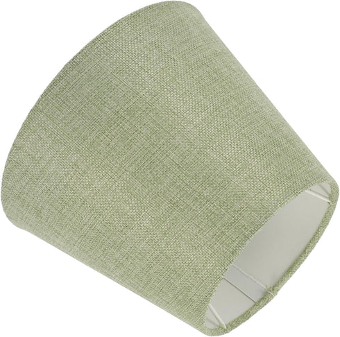 SHERCHPRY Barrel Fabric Lampshade, Tabletop Lamp Shade, E14 Light Shade, Decorative Light