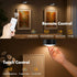Kandicyar 6Pcs Dimmable 3 Picture Lights for Wall Battery Operated, Magnetic Led Painting Light with Remote and Timer
