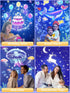 21 Sets 360 Dimmable of Films + Kids Night Light Projector, Projector Night Light for Kids Bedroom, Ceiling, Star
