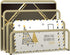 SUPEASY Mail Organizer - Desktop File Holder with 3-Slot, Metal Mesh for Countertop, Yellow