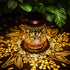 Fussion Solar Lanterns Outdoor Waterproof Hummingbird Elegant Garden Decor Birthday Gifts for Women