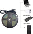 5V 8mm 4000K,320LEDs/M,8W/M,CRI90,3.28FT/ 1M,Electroplated IP20,Flexible Width USB COB LED Strip Lights,Natural White