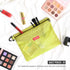 pack all Water-resistant Zipper Pouch, Mesh Zipper Bags for Storage, Travel, Office (Green, Medium)