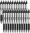 Mr. Pen 24 Pack Bible Pens - Black No Bleed Through, Bible Journaling Supplies, Non-Bleed Fine Point