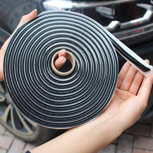 Butyl Sealant Tape 4M/13Ft, Waterproof Butyl Rubber for Car Headlamps, Window, Door, Windshield, Black