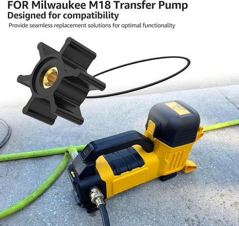 Kandishiex 5/16 Replacement(3 Impeller Replacement for Utility Water Transfer Pump, Universal Impeller Fits Diameter