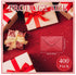 Outus 400 Pcs Bulk Gift Card Envelopes Mini Metallic Envelopes Small Business Cards Invitation Card Sleeves Tiny Envelope for Birthday Wedding Greeting, 4 x 2.7 Inches(Red) by Outus