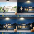 Motion Sensor Light Bulbs, 2 Pack, 9W (60W Equivalent) E26, 3000K Warm White, Indoor Outdoor Security Bulb
