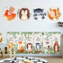 Jetec 6 Pcs 3D Anti-Collision Wall Padding for Kids Playroom 15.75 x 7.87
