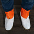 QeeLink Leather Welding Spats - Heat and Abrasion Resistant Welding Boot Covers, 1 Pair
