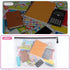EVERECO 30 Pack A3 (16.7x12 Mesh Zipper Pouch Bags in) - Large Plastic Zipper Pouches for Organizing, Board Game