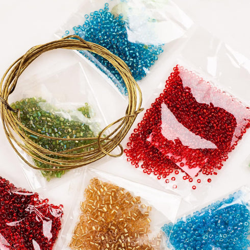 4 Size Clear Hanging Bags, Resealable Self-Sealing Bags for Jewelry Packaging, 400 Pieces